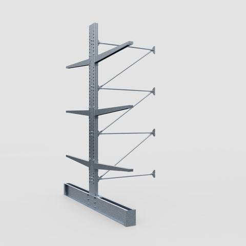 Cantilever Rack - Double Sided - Super Heavy Duty - Hot Dip Galvanized - Add-On Bay - Height 4267mm