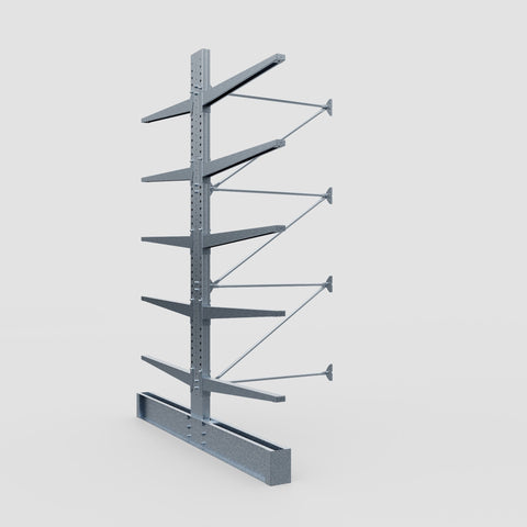 Cantilever Rack - Double Sided - Super Heavy Duty - Hot Dip Galvanized - Add-On Bay - Height 4267mm