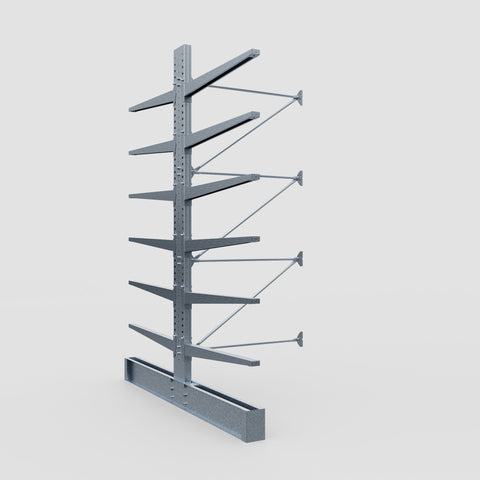 Cantilever Rack - Double Sided - Super Heavy Duty - Hot Dip Galvanized - Add-On Bay - Height 4267mm