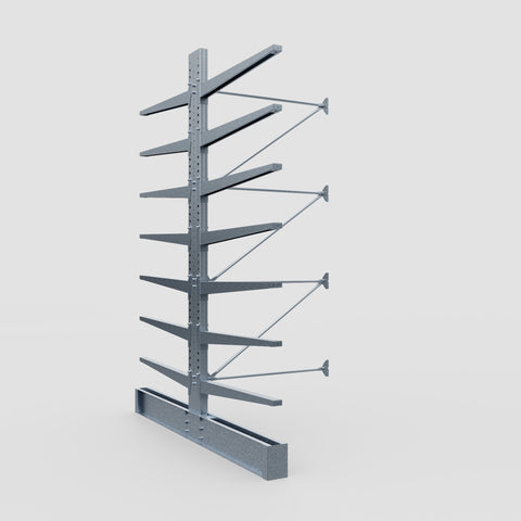 Cantilever Rack - Double Sided - Super Heavy Duty - Hot Dip Galvanized - Add-On Bay - Height 4267mm