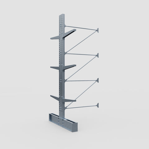 Cantilever Rack - Double Sided - Super Heavy Duty - Hot Dip Galvanized - Add-On Bay - Height 4267mm