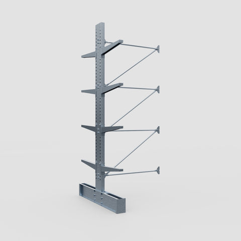 Cantilever Rack - Double Sided - Super Heavy Duty - Hot Dip Galvanized - Add-On Bay - Height 4267mm