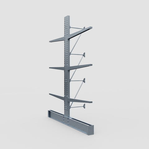 Cantilever Rack - Double Sided - Super Heavy Duty - Hot Dip Galvanized - Add-On Bay - Height 4267mm