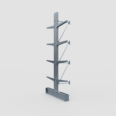 Cantilever Rack - Double Sided - Super Heavy Duty - Hot Dip Galvanized - Add-On Bay - Height 4267mm