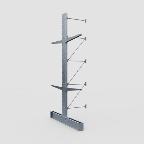 Cantilever Rack - Double Sided - Super Heavy Duty - Hot Dip Galvanized - Add-On Bay - Height 4877mm