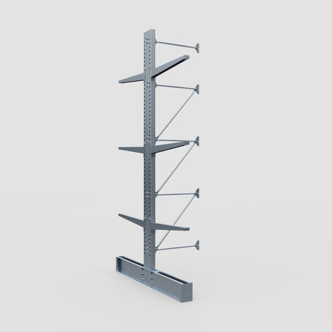 Cantilever Rack - Double Sided - Super Heavy Duty - Hot Dip Galvanized - Add-On Bay - Height 4877mm