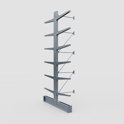 Cantilever Rack - Double Sided - Super Heavy Duty - Hot Dip Galvanized - Add-On Bay - Height 4877mm