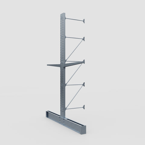 Cantilever Rack - Double Sided - Super Heavy Duty - Hot Dip Galvanized - Add-On Bay - Height 4877mm