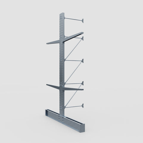 Cantilever Rack - Double Sided - Super Heavy Duty - Hot Dip Galvanized - Add-On Bay - Height 4877mm