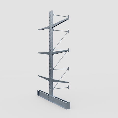 Cantilever Rack - Double Sided - Super Heavy Duty - Hot Dip Galvanized - Add-On Bay - Height 4877mm