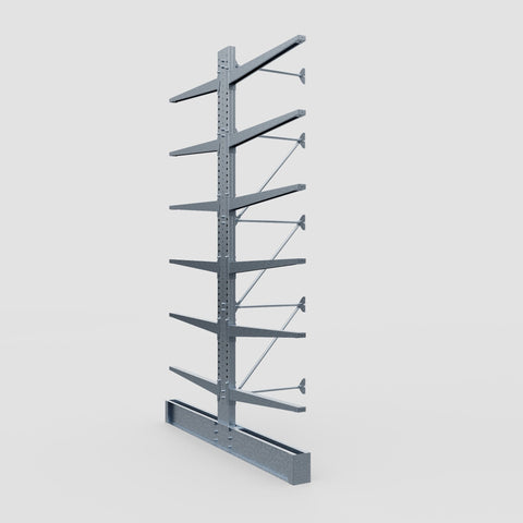 Cantilever Rack - Double Sided - Super Heavy Duty - Hot Dip Galvanized - Add-On Bay - Height 4877mm