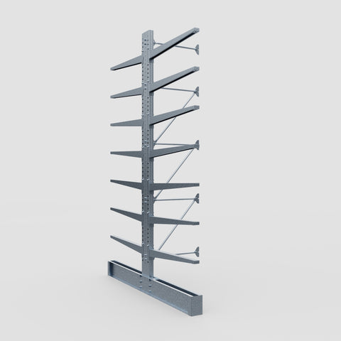 Cantilever Rack - Double Sided - Super Heavy Duty - Hot Dip Galvanized - Add-On Bay - Height 4877mm