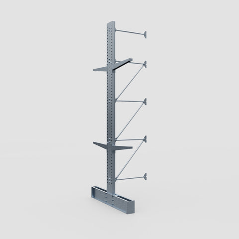 Cantilever Rack - Double Sided - Super Heavy Duty - Hot Dip Galvanized - Add-On Bay - Height 4877mm