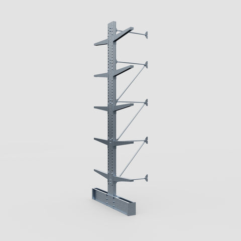 Cantilever Rack - Double Sided - Super Heavy Duty - Hot Dip Galvanized - Add-On Bay - Height 4877mm