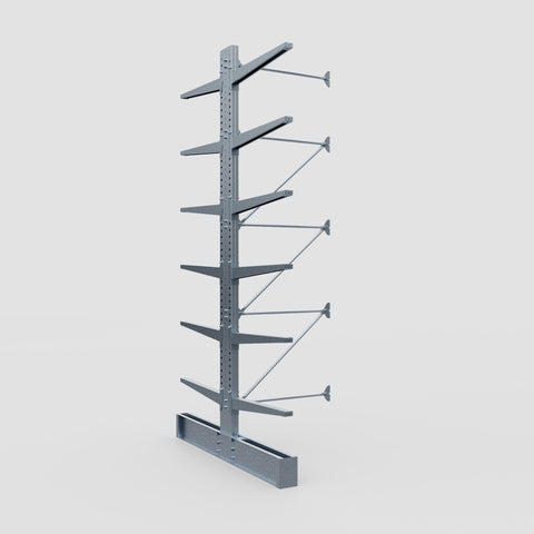 Cantilever Rack - Double Sided - Super Heavy Duty - Hot Dip Galvanized - Add-On Bay - Height 4877mm