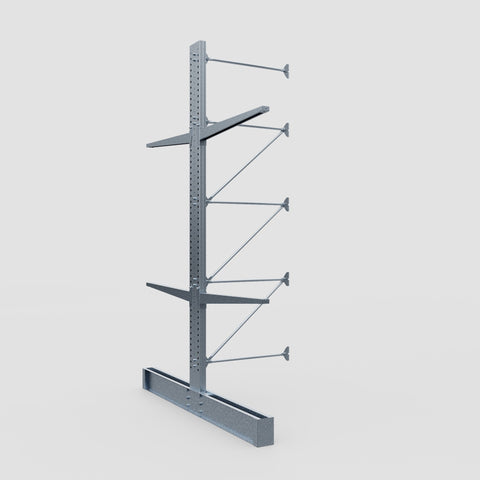 Cantilever Rack - Double Sided - Super Heavy Duty - Hot Dip Galvanized - Add-On Bay - Height 4877mm