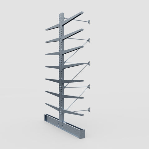 Cantilever Rack - Double Sided - Super Heavy Duty - Hot Dip Galvanized - Add-On Bay - Height 4877mm