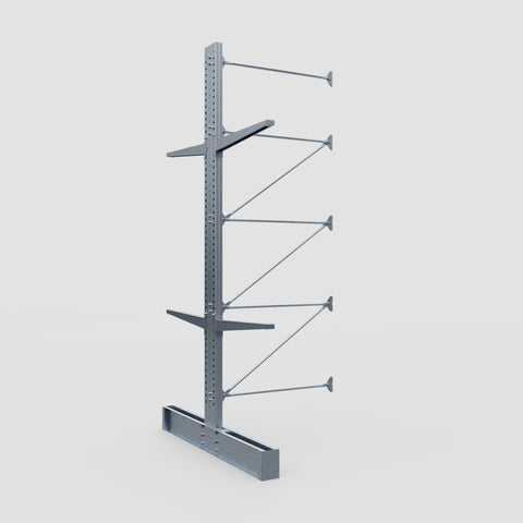 Cantilever Rack - Double Sided - Super Heavy Duty - Hot Dip Galvanized - Add-On Bay - Height 4877mm