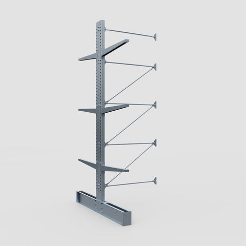 Cantilever Rack - Double Sided - Super Heavy Duty - Hot Dip Galvanized - Add-On Bay - Height 4877mm