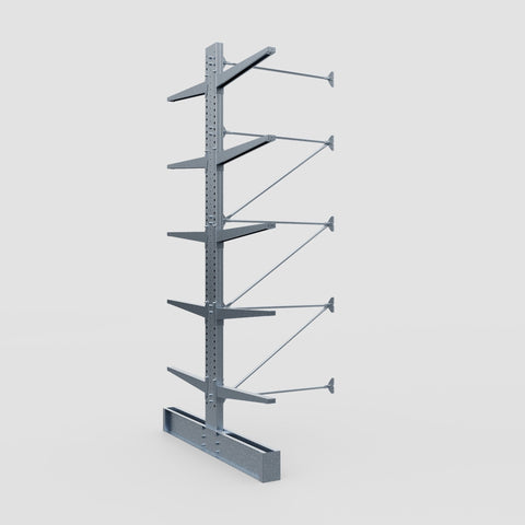 Cantilever Rack - Double Sided - Super Heavy Duty - Hot Dip Galvanized - Add-On Bay - Height 4877mm