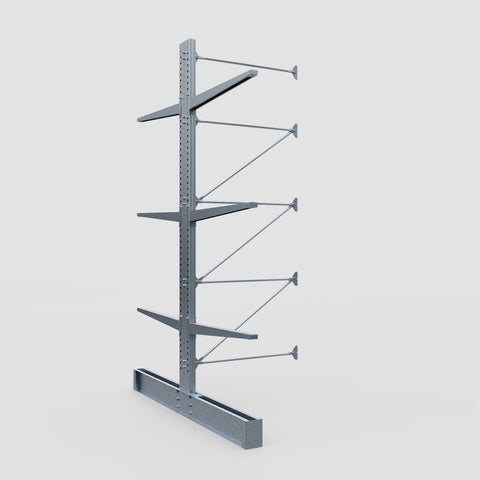 Cantilever Rack - Double Sided - Super Heavy Duty - Hot Dip Galvanized - Add-On Bay - Height 4877mm