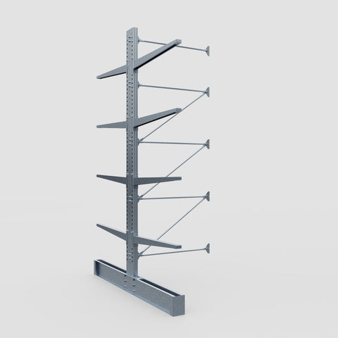 Cantilever Rack - Double Sided - Super Heavy Duty - Hot Dip Galvanized - Add-On Bay - Height 4877mm