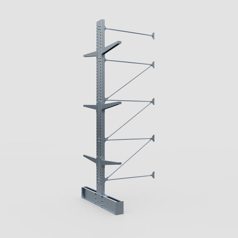 Cantilever Rack - Double Sided - Super Heavy Duty - Hot Dip Galvanized - Add-On Bay - Height 4877mm