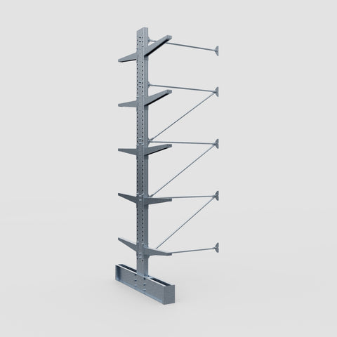 Cantilever Rack - Double Sided - Super Heavy Duty - Hot Dip Galvanized - Add-On Bay - Height 4877mm