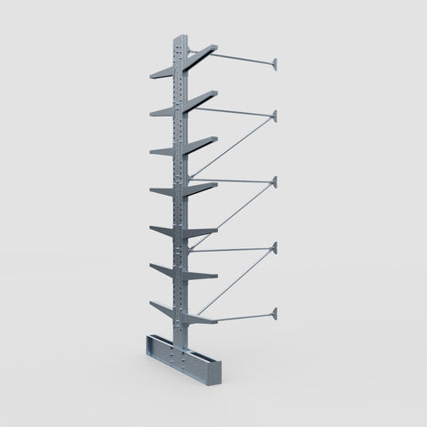 Cantilever Rack - Double Sided - Super Heavy Duty - Hot Dip Galvanized - Add-On Bay - Height 4877mm