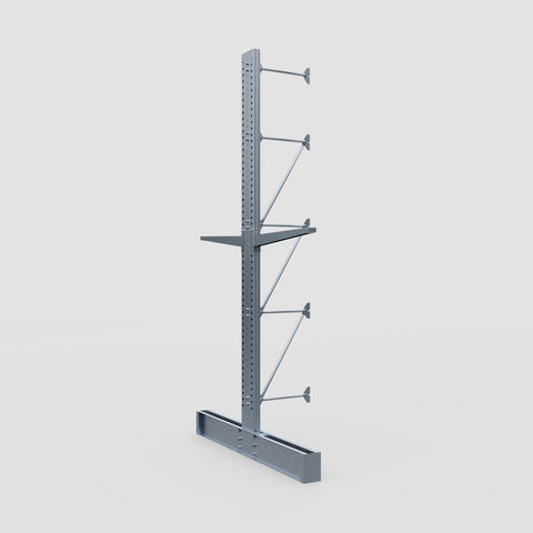 Cantilever Rack - Double Sided - Super Heavy Duty - Hot Dip Galvanized - Add-On Bay - Height 4877mm