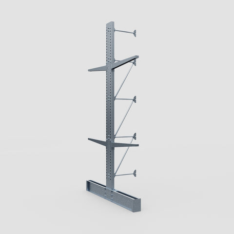 Cantilever Rack - Double Sided - Super Heavy Duty - Hot Dip Galvanized - Add-On Bay - Height 4877mm