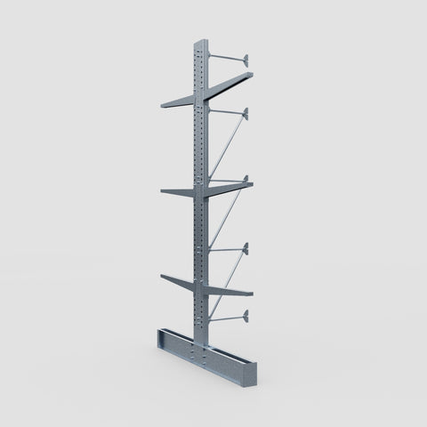 Cantilever Rack - Double Sided - Super Heavy Duty - Hot Dip Galvanized - Add-On Bay - Height 4877mm