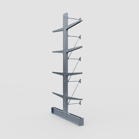 Cantilever Rack - Double Sided - Super Heavy Duty - Hot Dip Galvanized - Add-On Bay - Height 4877mm