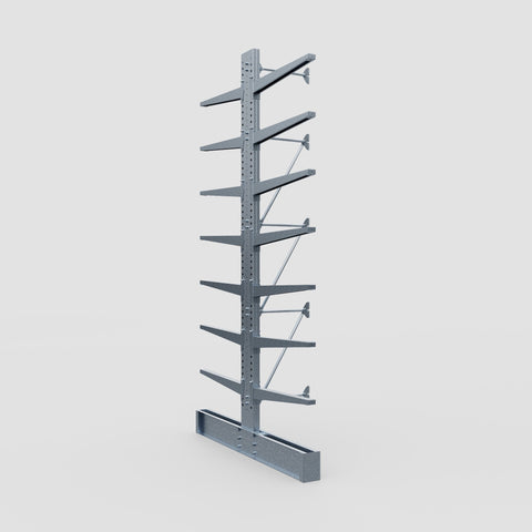 Cantilever Rack - Double Sided - Super Heavy Duty - Hot Dip Galvanized - Add-On Bay - Height 4877mm