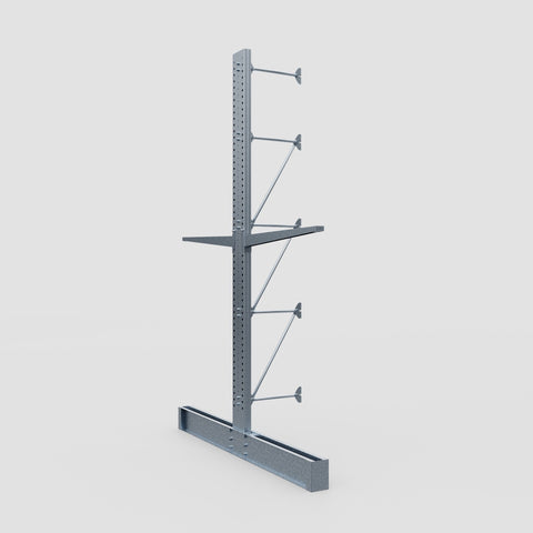 Cantilever Rack - Double Sided - Super Heavy Duty - Hot Dip Galvanized - Add-On Bay - Height 4877mm