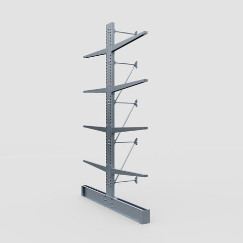 Cantilever Rack - Double Sided - Super Heavy Duty - Hot Dip Galvanized - Add-On Bay - Height 4877mm