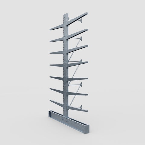 Cantilever Rack - Double Sided - Super Heavy Duty - Hot Dip Galvanized - Add-On Bay - Height 4877mm