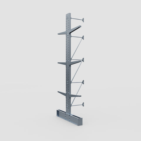 Cantilever Rack - Double Sided - Super Heavy Duty - Hot Dip Galvanized - Add-On Bay - Height 4877mm