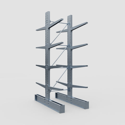 Cantilever Rack - Double Sided - Super Heavy Duty - Hot Dip Galvanized - Full Bay - Height 4267mm
