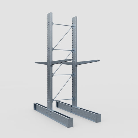 Cantilever Rack - Double Sided - Super Heavy Duty - Hot Dip Galvanized - Full Bay - Height 4267mm