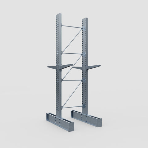Cantilever Rack - Double Sided - Super Heavy Duty - Hot Dip Galvanized - Full Bay - Height 4267mm