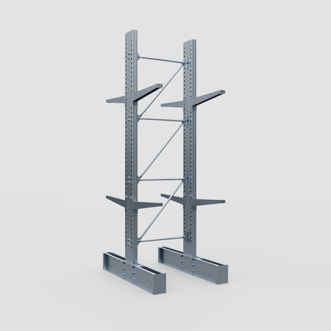 Cantilever Rack - Double Sided - Super Heavy Duty - Hot Dip Galvanized - Full Bay - Height 4267mm