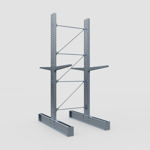 Cantilever Rack - Double Sided - Super Heavy Duty - Hot Dip Galvanized - Full Bay - Height 4267mm