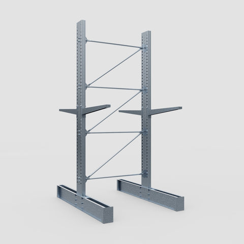 Cantilever Rack - Double Sided - Super Heavy Duty - Hot Dip Galvanized - Full Bay - Height 4267mm