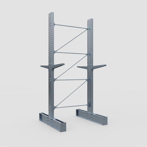 Cantilever Rack - Double Sided - Super Heavy Duty - Hot Dip Galvanized - Full Bay - Height 4267mm