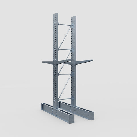 Cantilever Rack - Double Sided - Super Heavy Duty - Hot Dip Galvanized - Full Bay - Height 4267mm