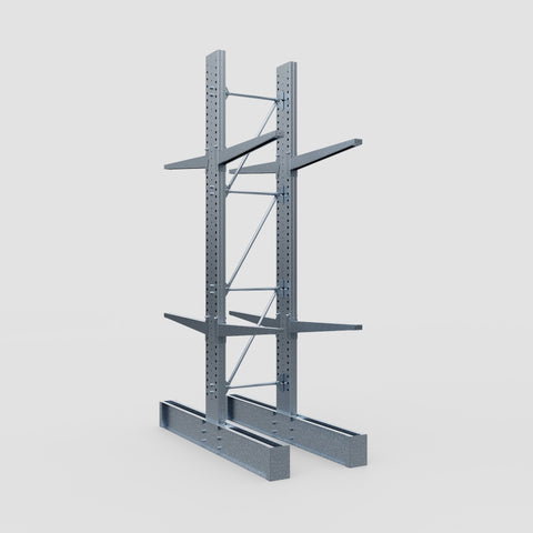 Cantilever Rack - Double Sided - Super Heavy Duty - Hot Dip Galvanized - Full Bay - Height 4267mm