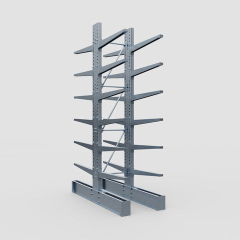 Cantilever Rack - Double Sided - Super Heavy Duty - Hot Dip Galvanized - Full Bay - Height 4267mm