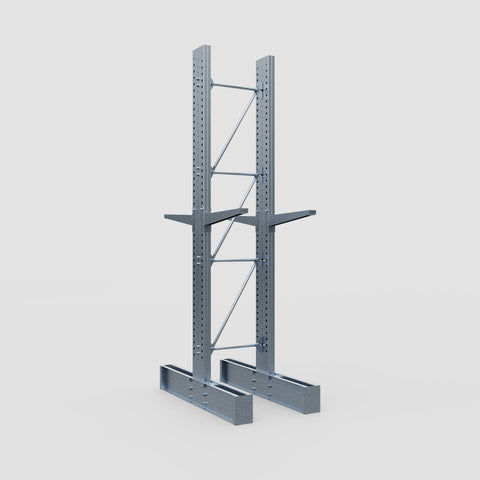 Cantilever Rack - Double Sided - Super Heavy Duty - Hot Dip Galvanized - Full Bay - Height 4267mm