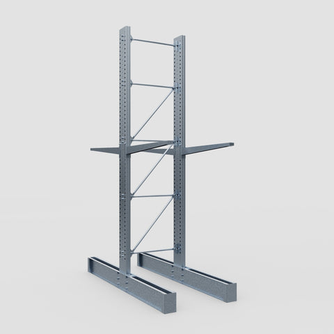 Cantilever Rack - Double Sided - Super Heavy Duty - Hot Dip Galvanized - Full Bay - Height 4877mm